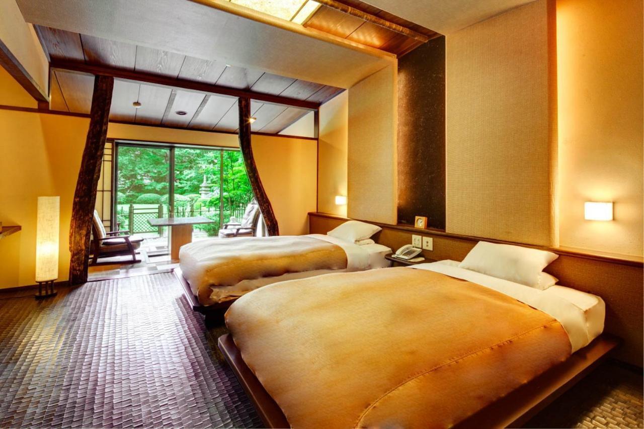 Hotel Nasu Onsen Sanraku Exterior foto
